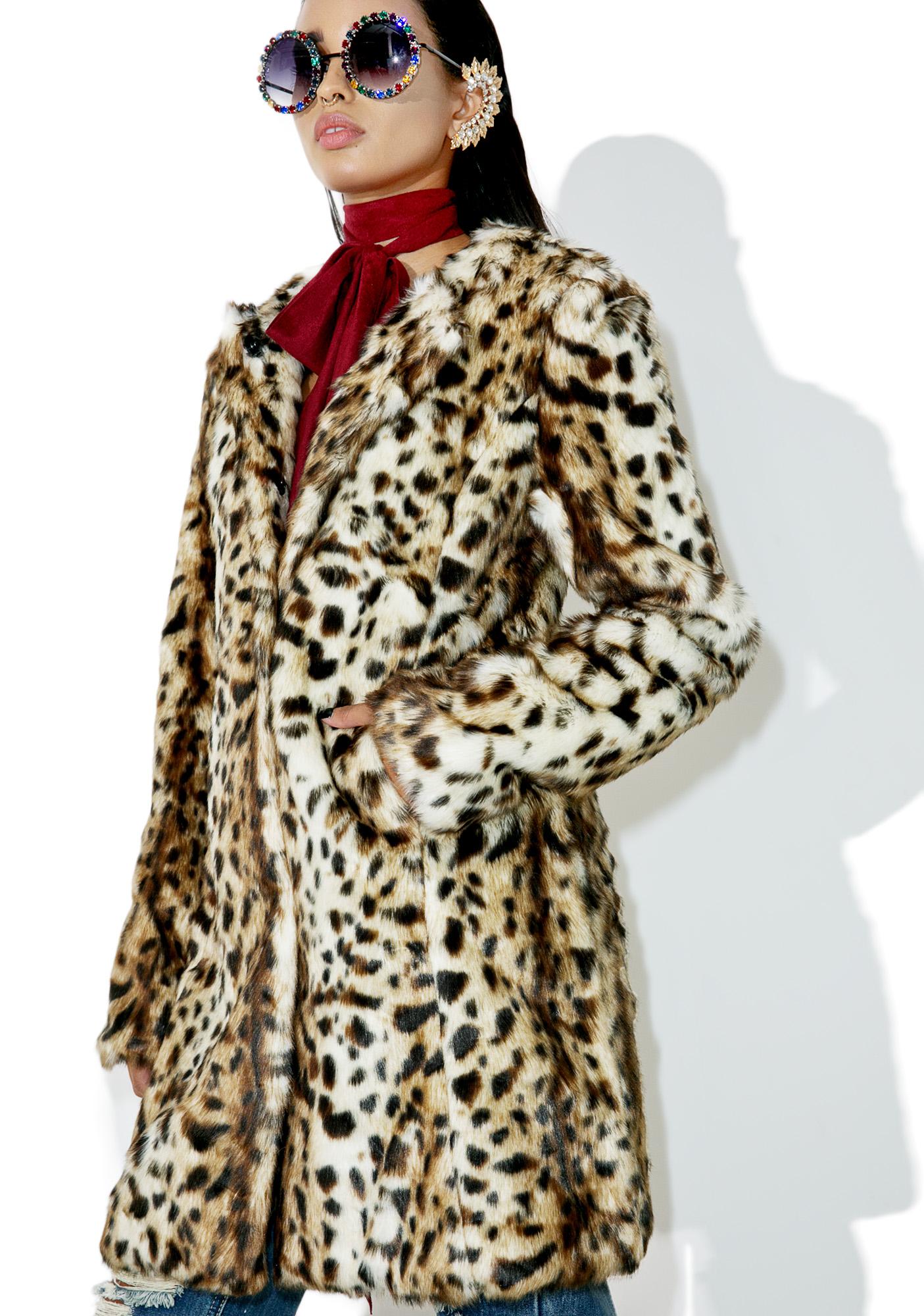 Wild Ones Leopard Coat | Dolls Kill
