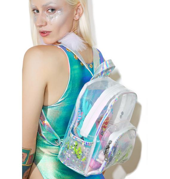 Holographic Clear Aliens Backpack Dolls Kill