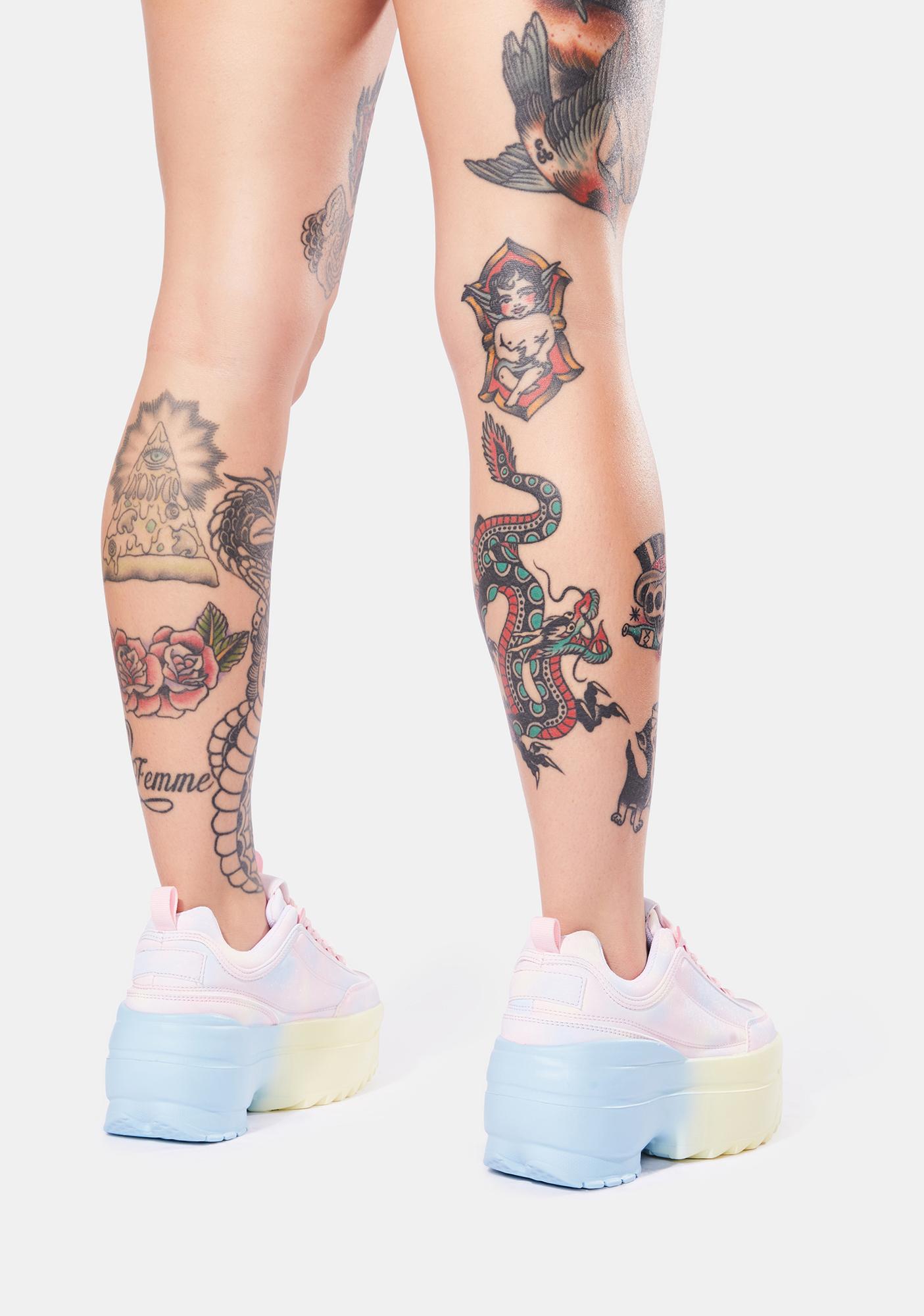 rec league platform sneakers