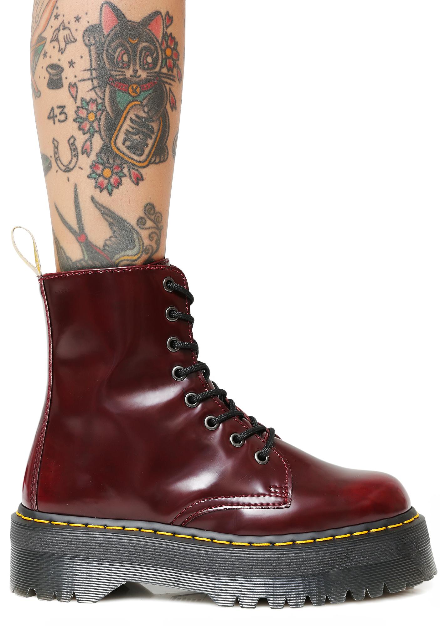 doc martens vegan platform