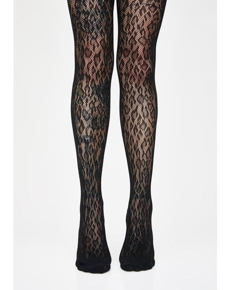 Ripped Tights Holes Black | Dolls Kill