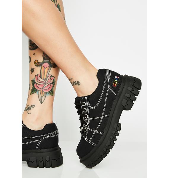 dELiA*s by Dolls Kill Witch Wannabe Oxford Shoes Dolls Kill