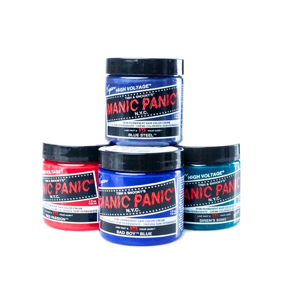 Manic Panic Blue Steel High Voltage Hair Dye | Dolls Kill