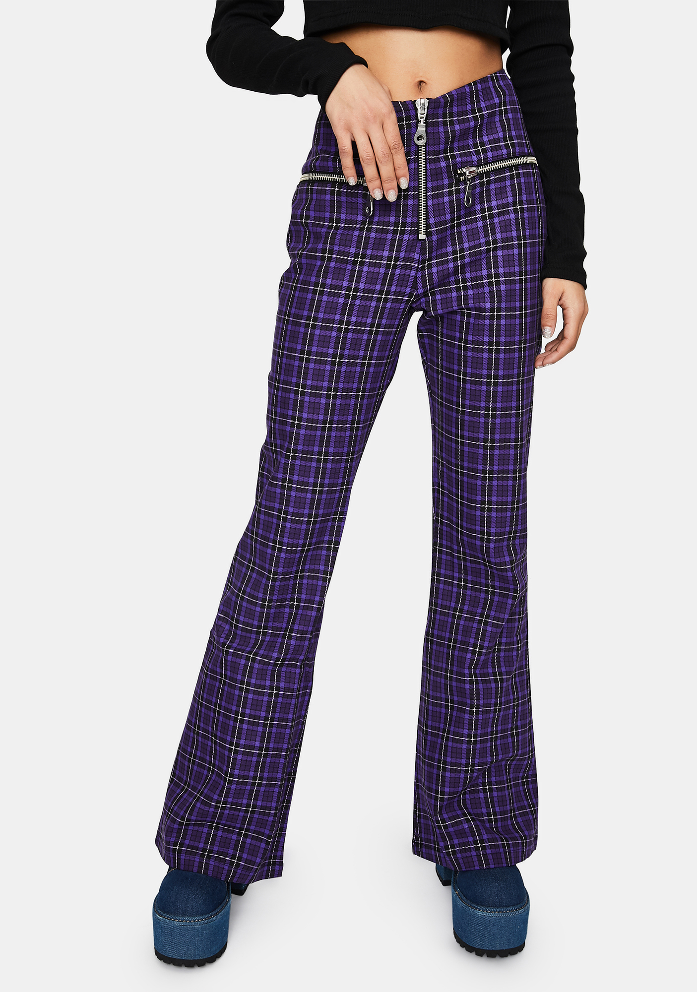 ragged priest purple pants