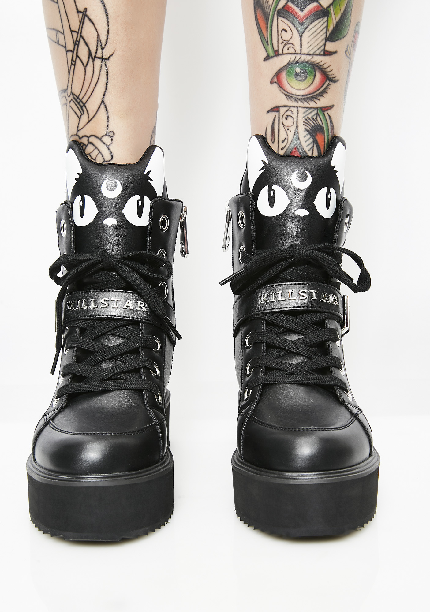 keiko kitty high tops