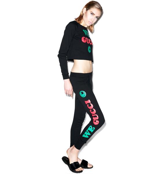 gucci black sweatpants