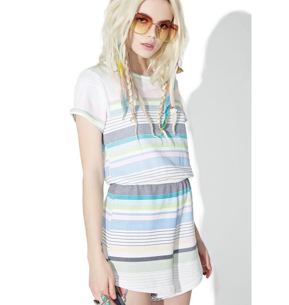 Wildfox Couture Beach Towel Stripe Romper Dolls Kill
