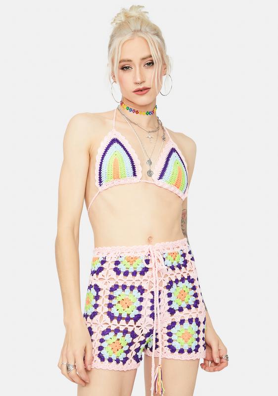 express crochet shorts