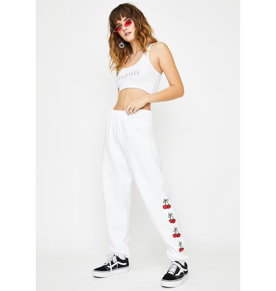 cherry coke sweatpants