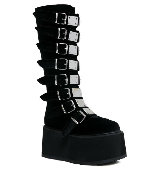 high rise shaker boots demonia