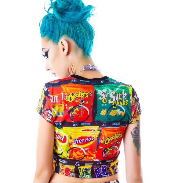 24HRS Vending Machine Jersey Baby Tee Dolls Kill