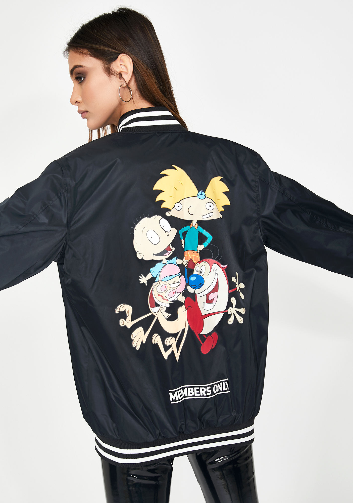 nickelodeon reversible bomber jacket
