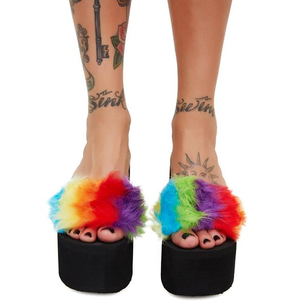 Rocket Dog Rainbow Boom Platform SlipOns Dolls Kill