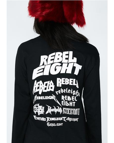 Rebel Skeletons Of Society Long Sleeve