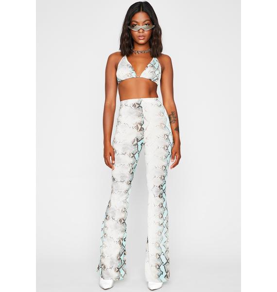 snakeskin pant