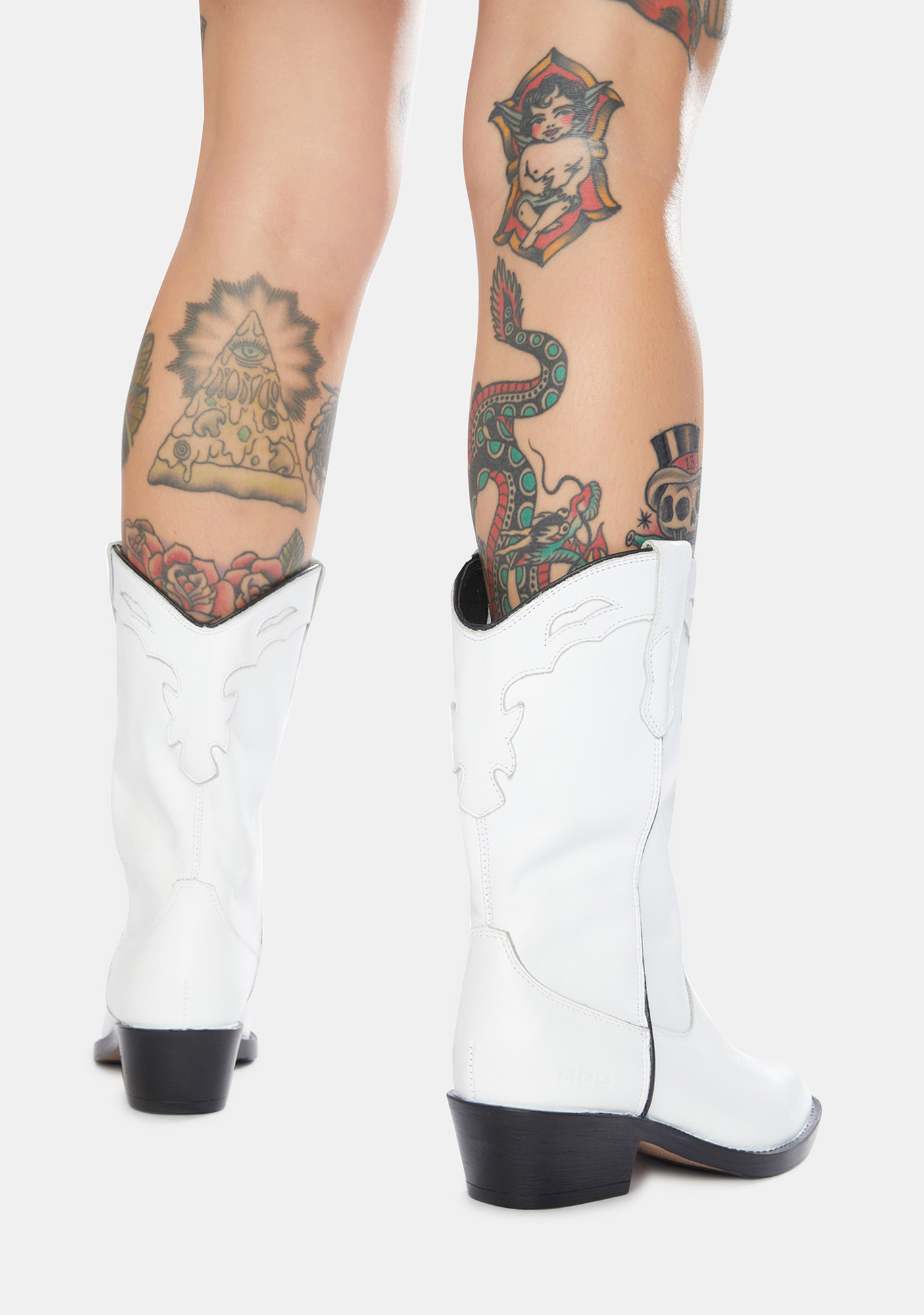 roc boots indio white