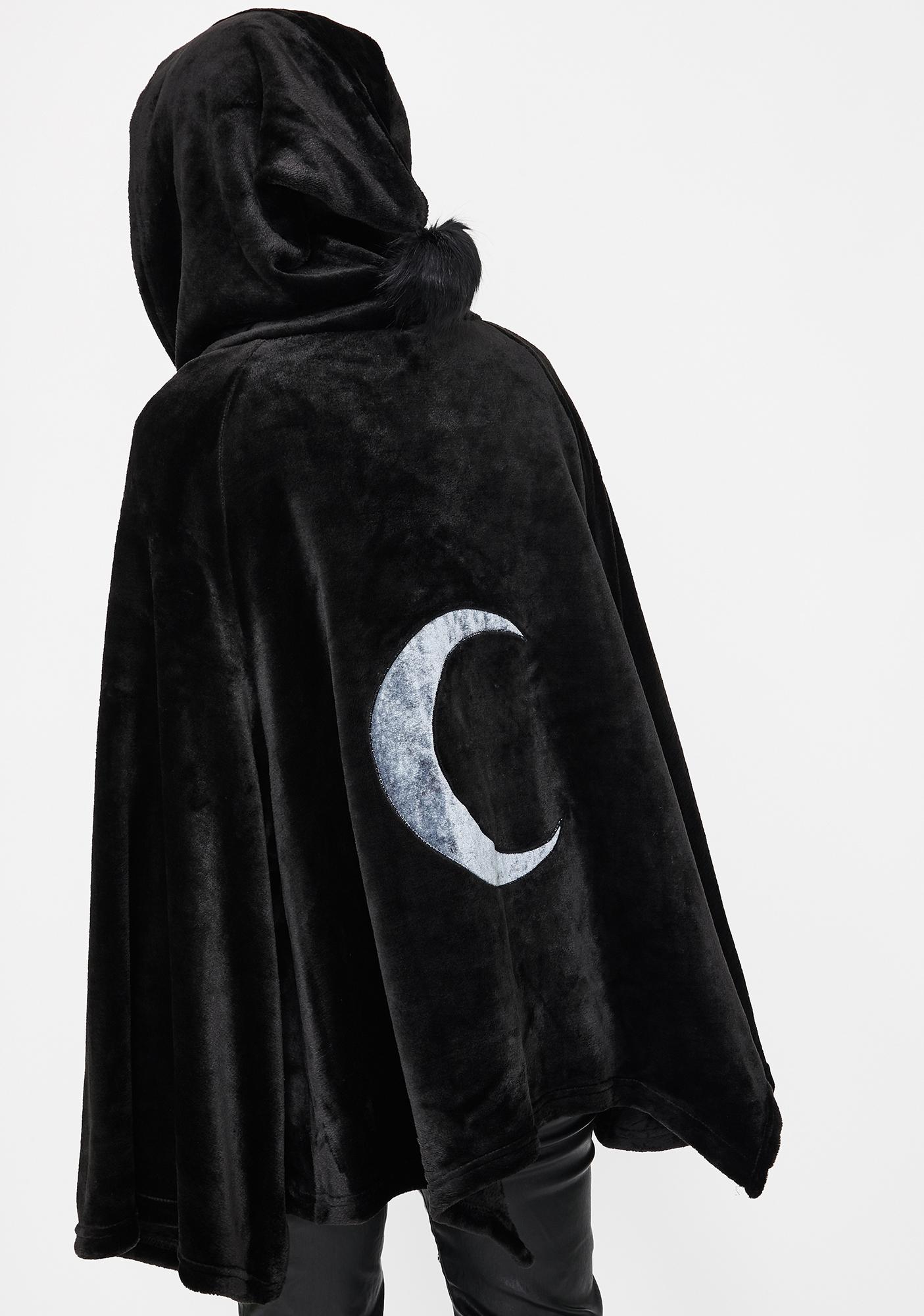 hooded cloak jacket