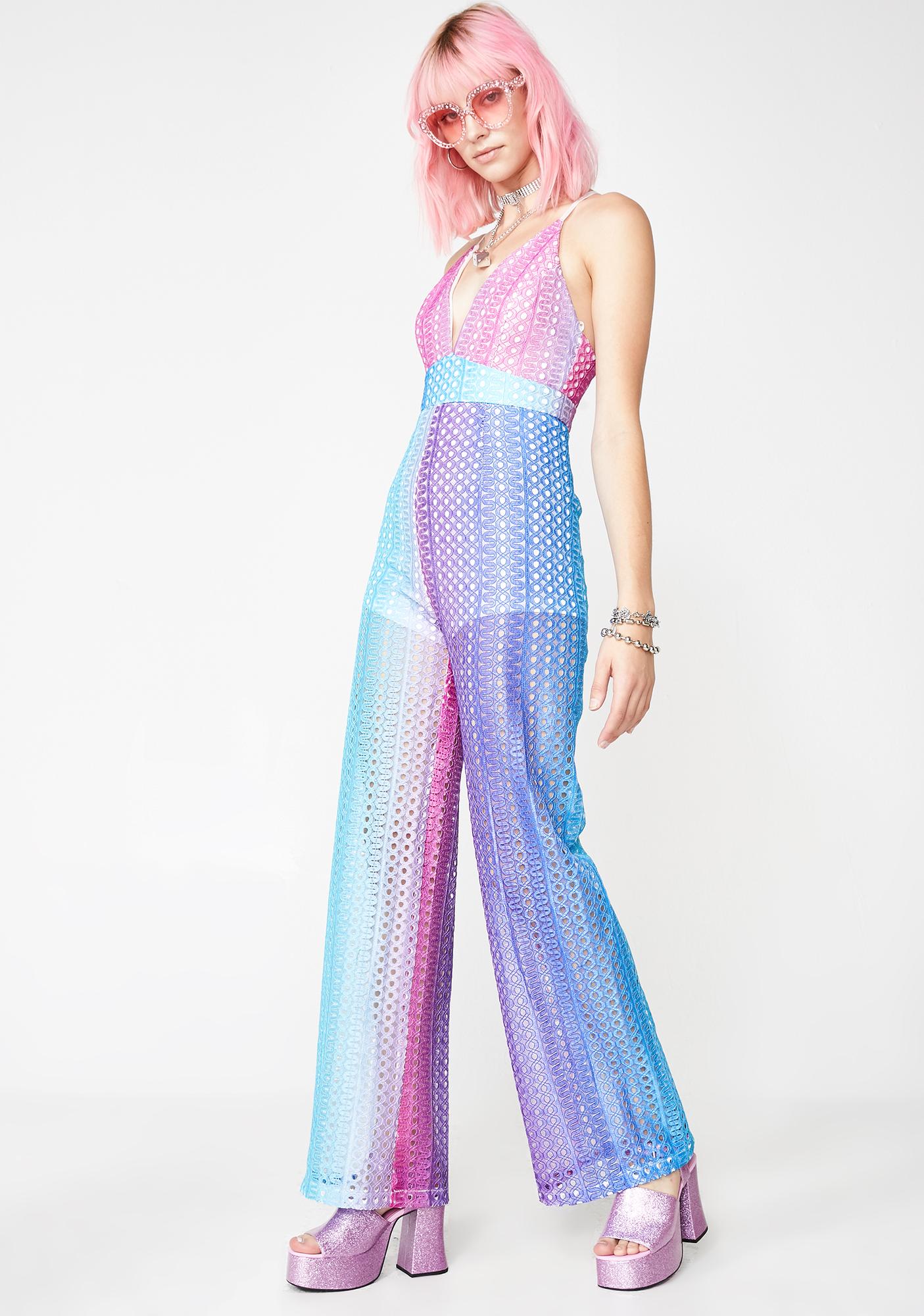 pastel purple jumpsuit