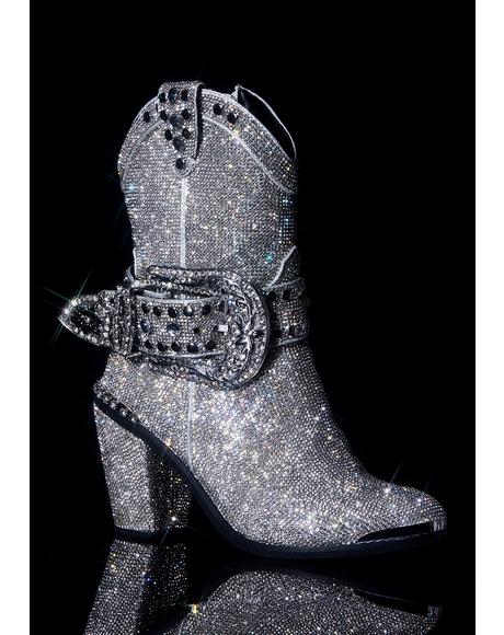 sparkle cowboy boots