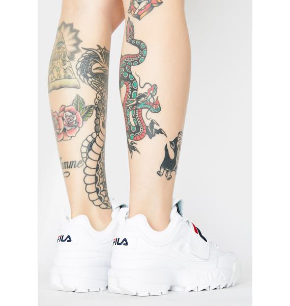 fila disruptor ii applique