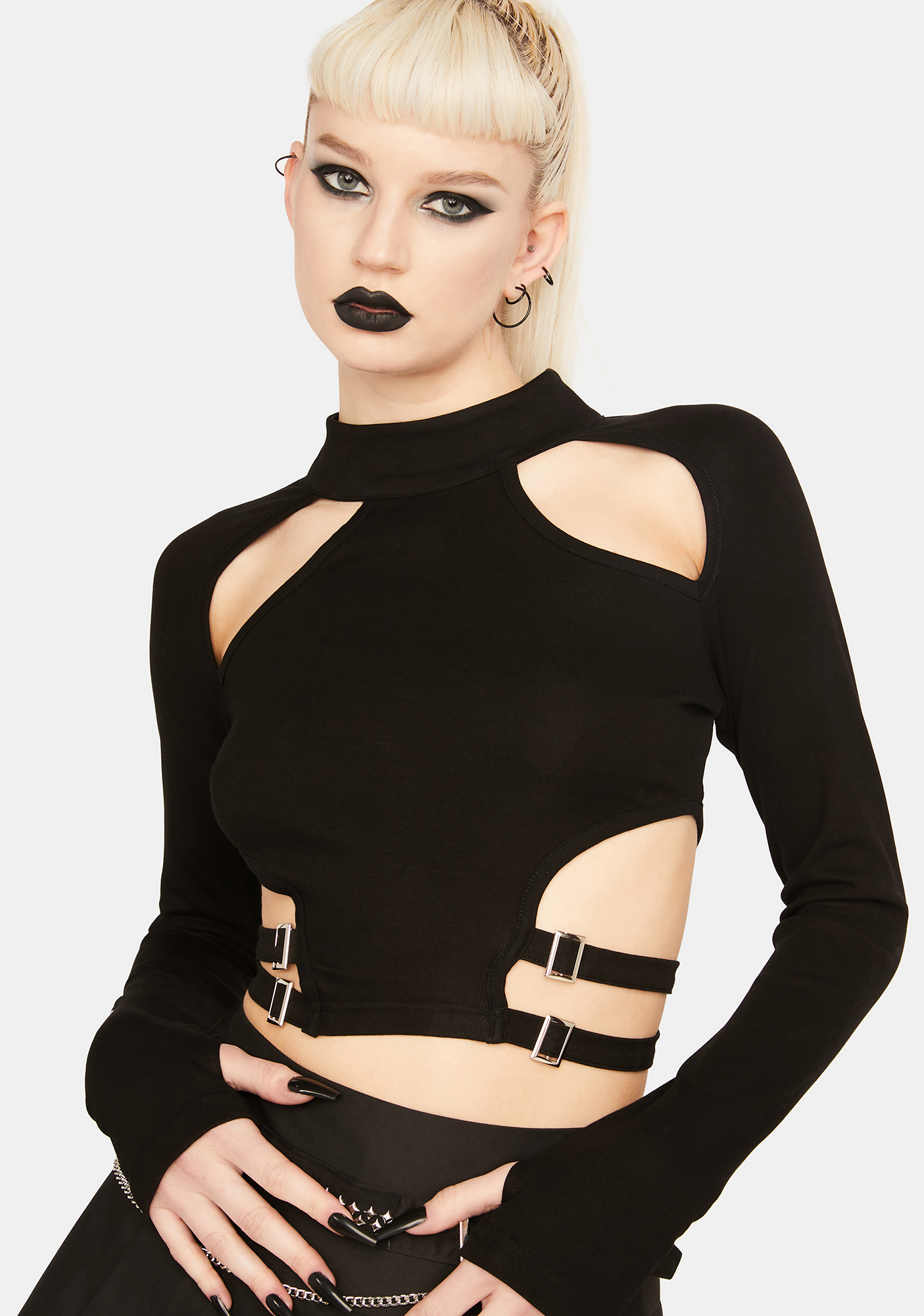 Cut Out Sexy Crop Top