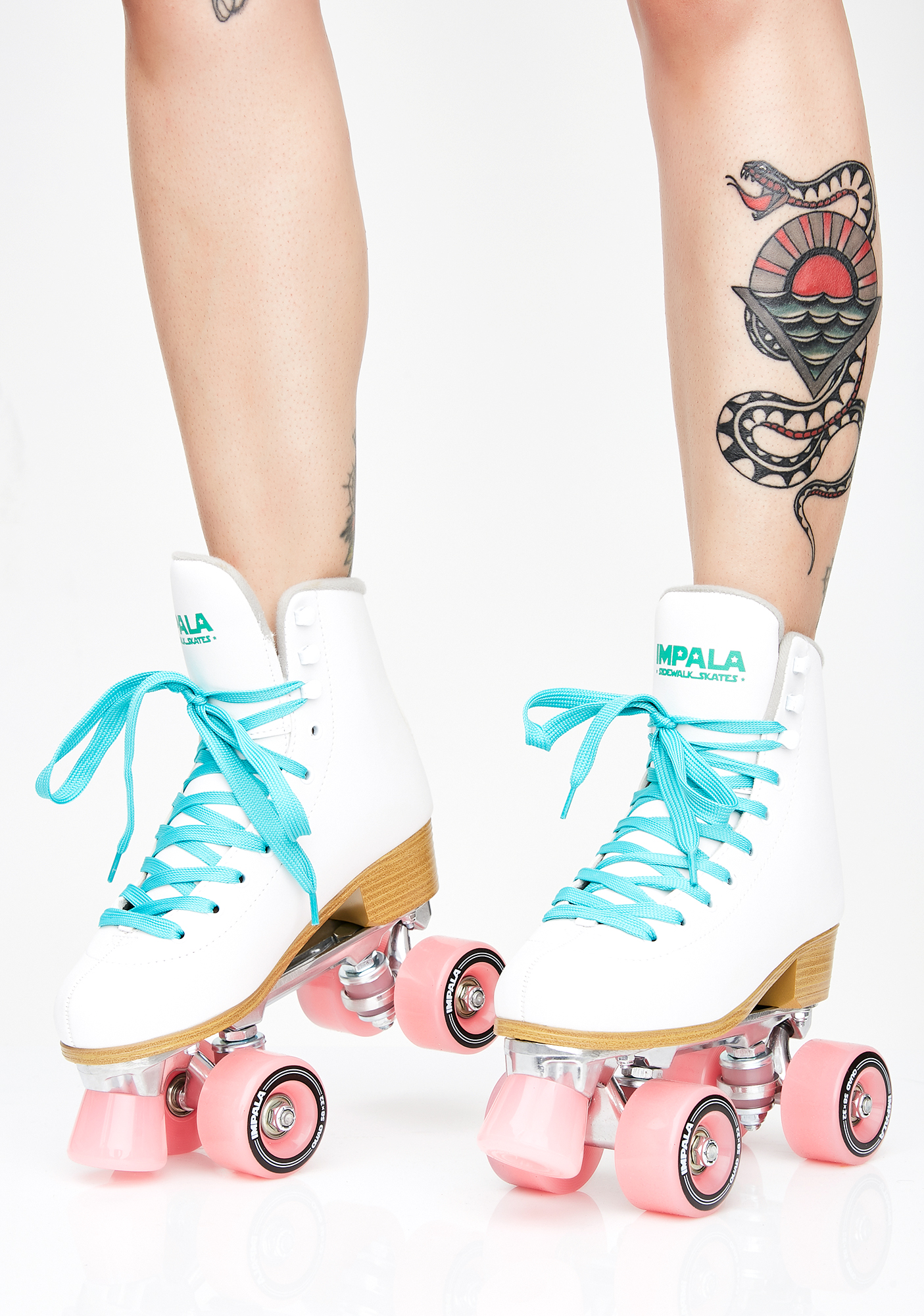 Impala Rollerskates White Roller Skates Dolls Kill