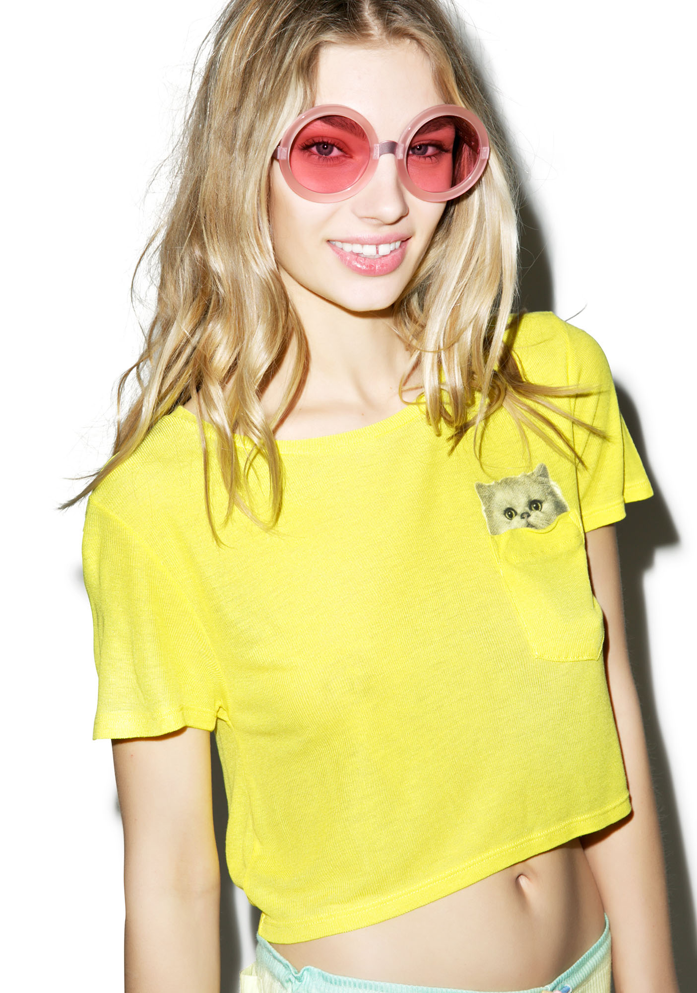 Wildfox Couture Cute Flavor Caribbean Crop Dolls Kill