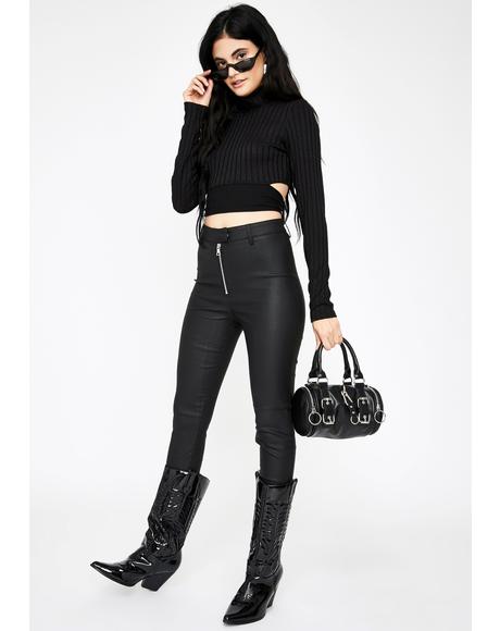 Midar Vegan Leather Pants