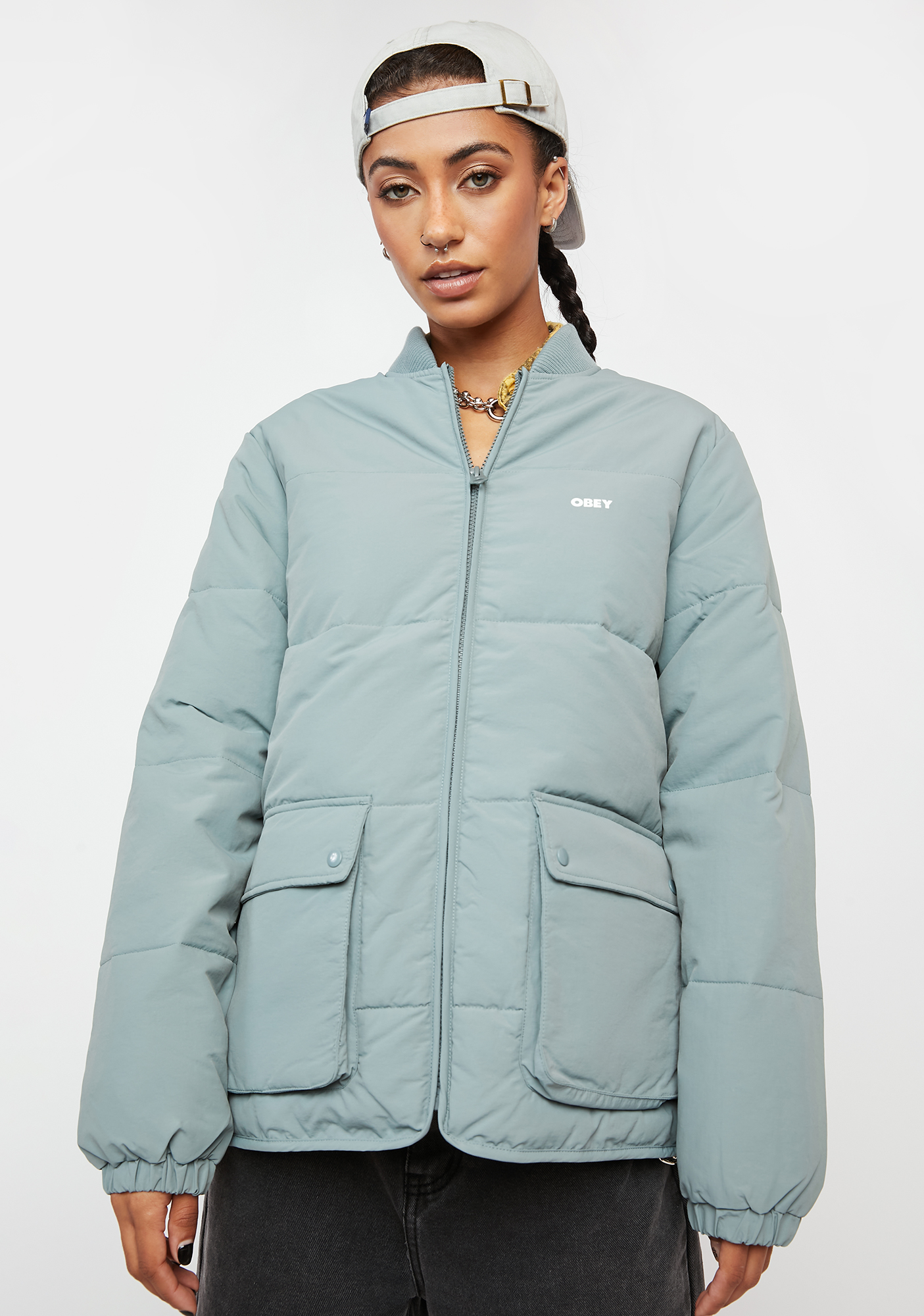 obey puffer jacket