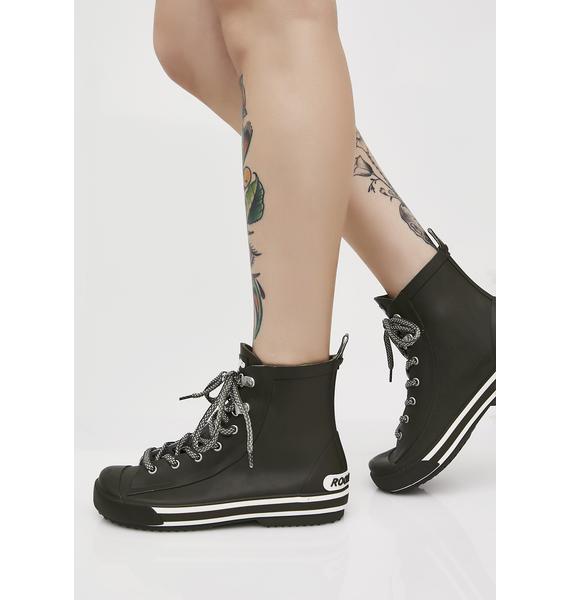 sneaker rain boots