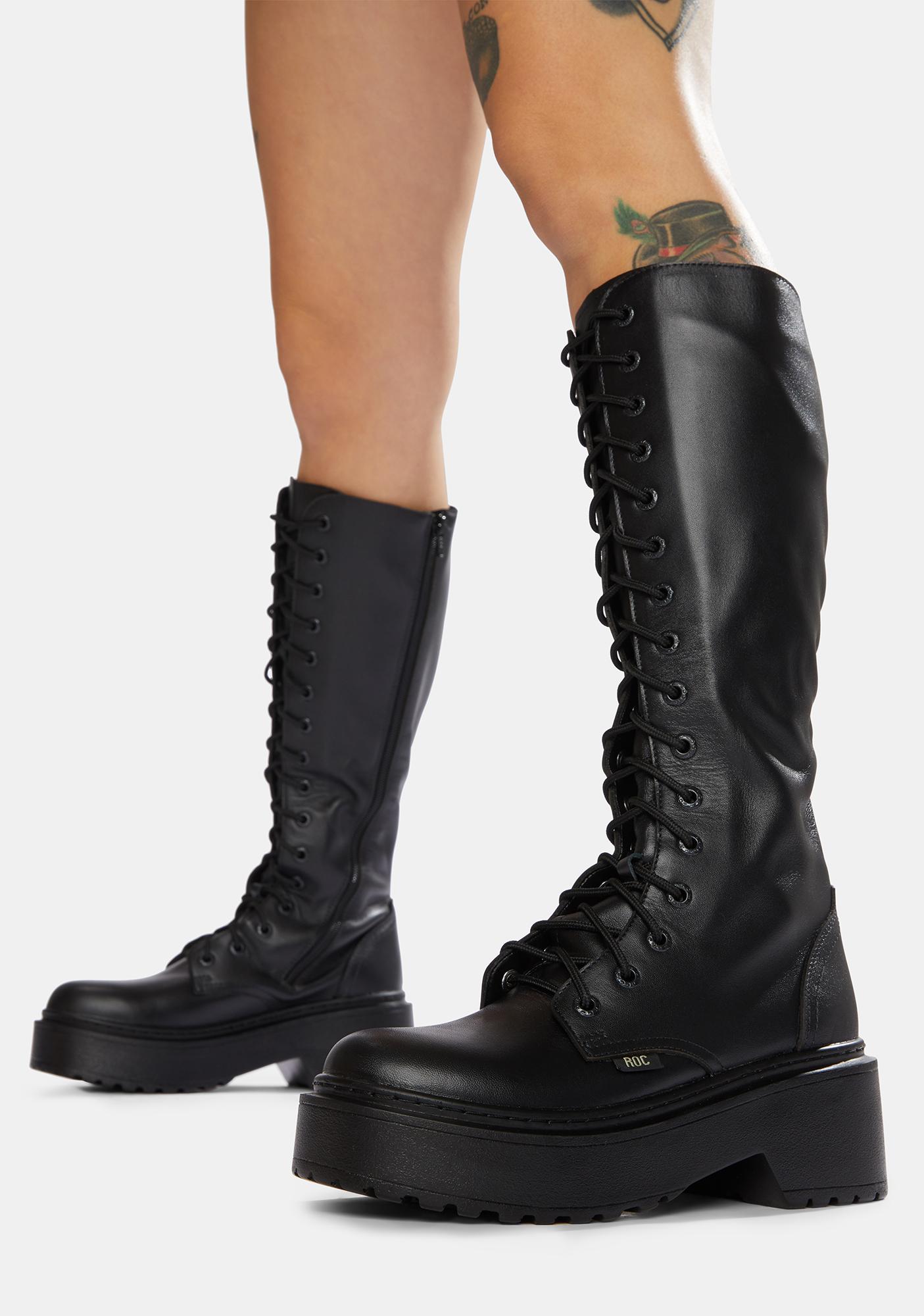 roc boots knee high