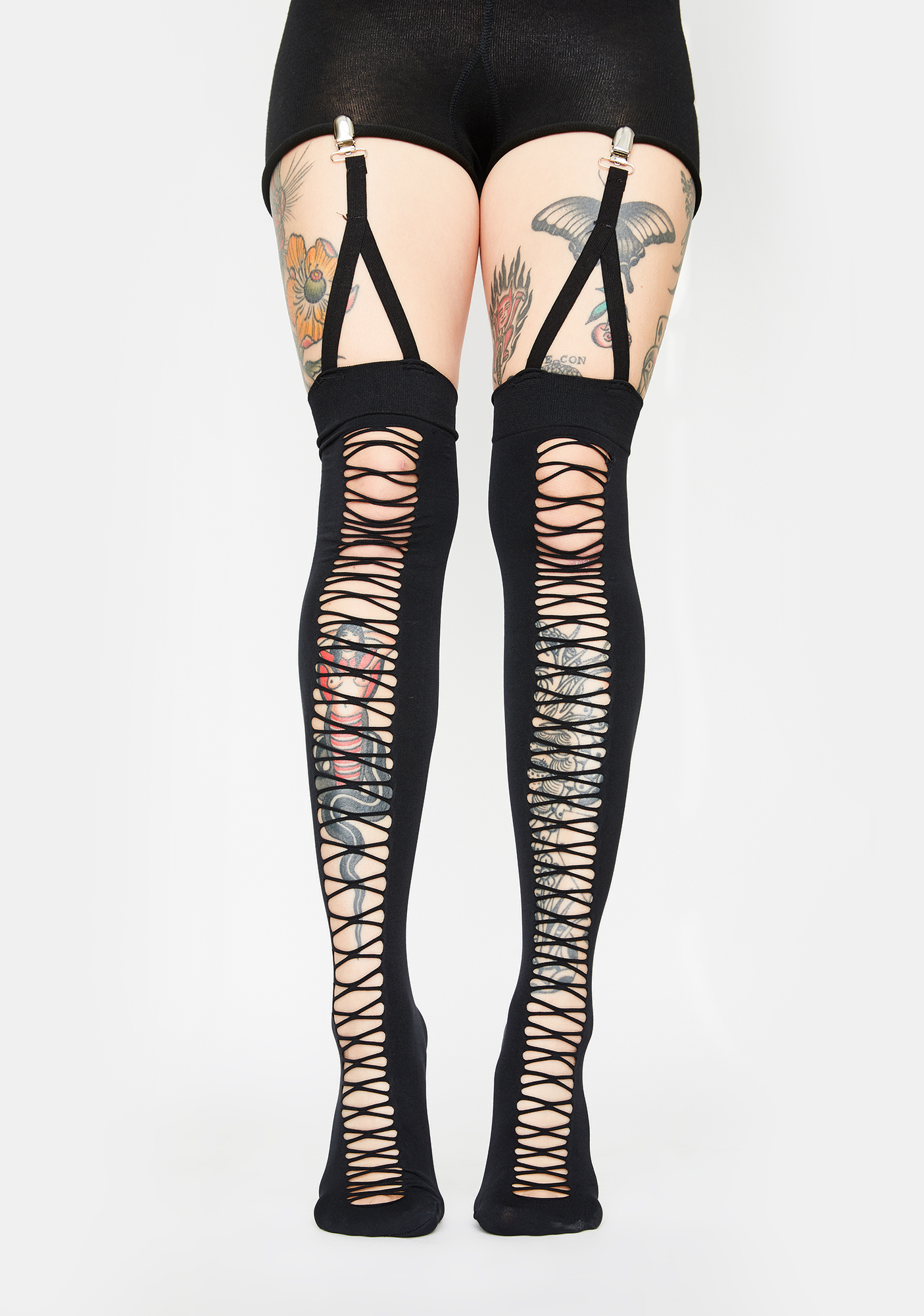 thigh high garters
