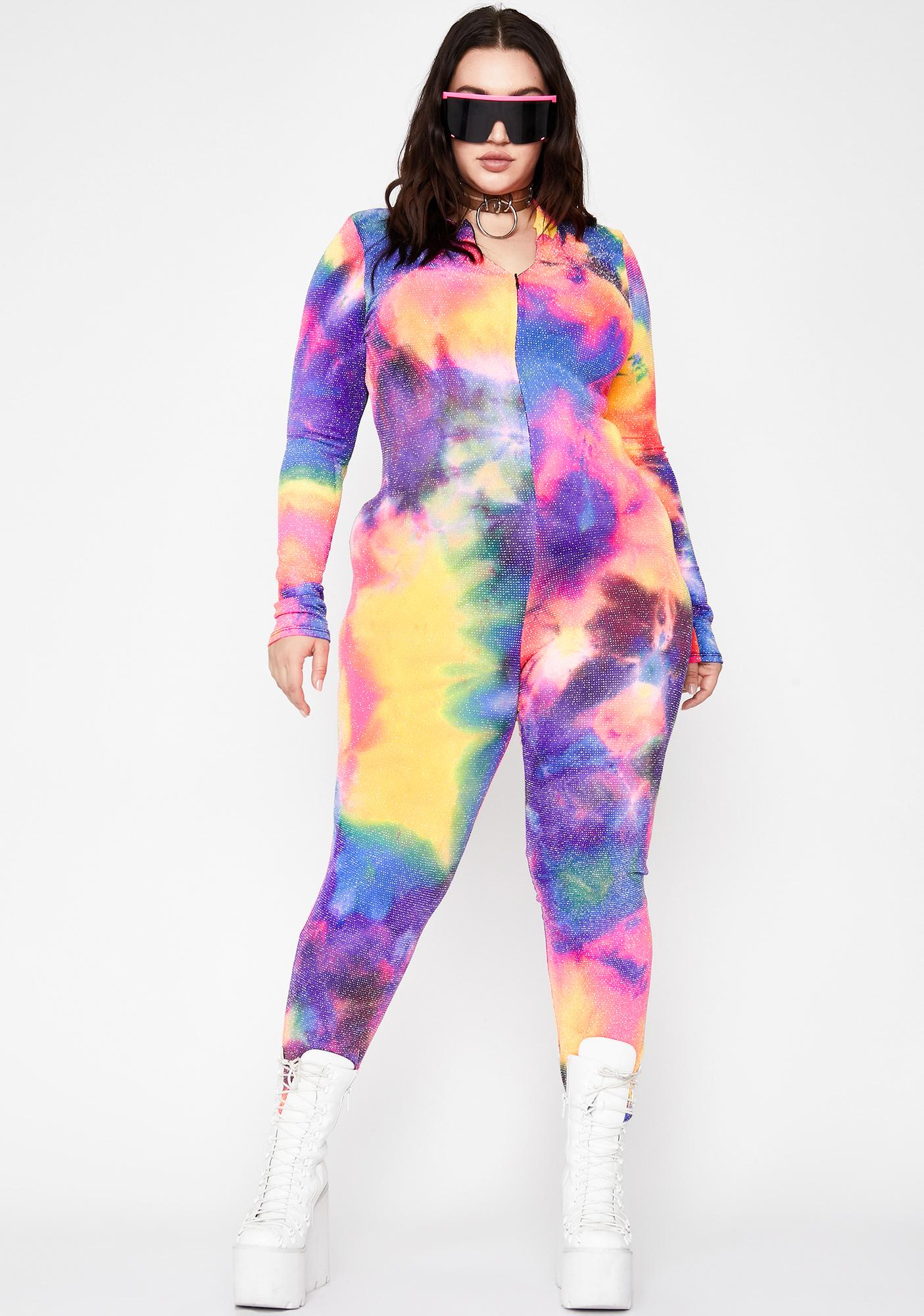 purple glitter jumpsuit