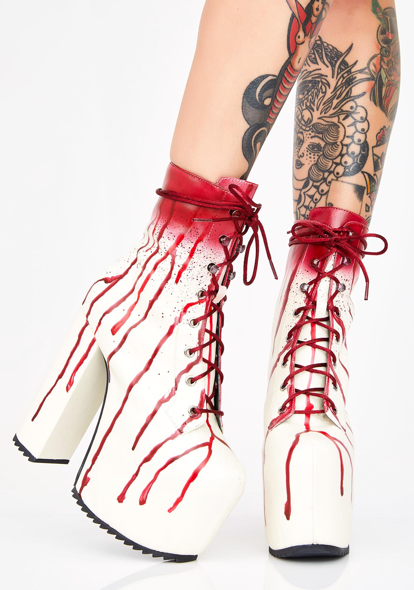 carrie lace up boots