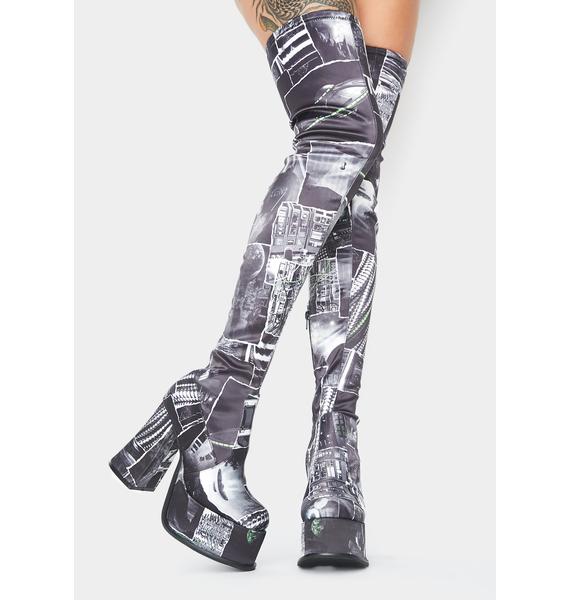 current mood thigh high boots