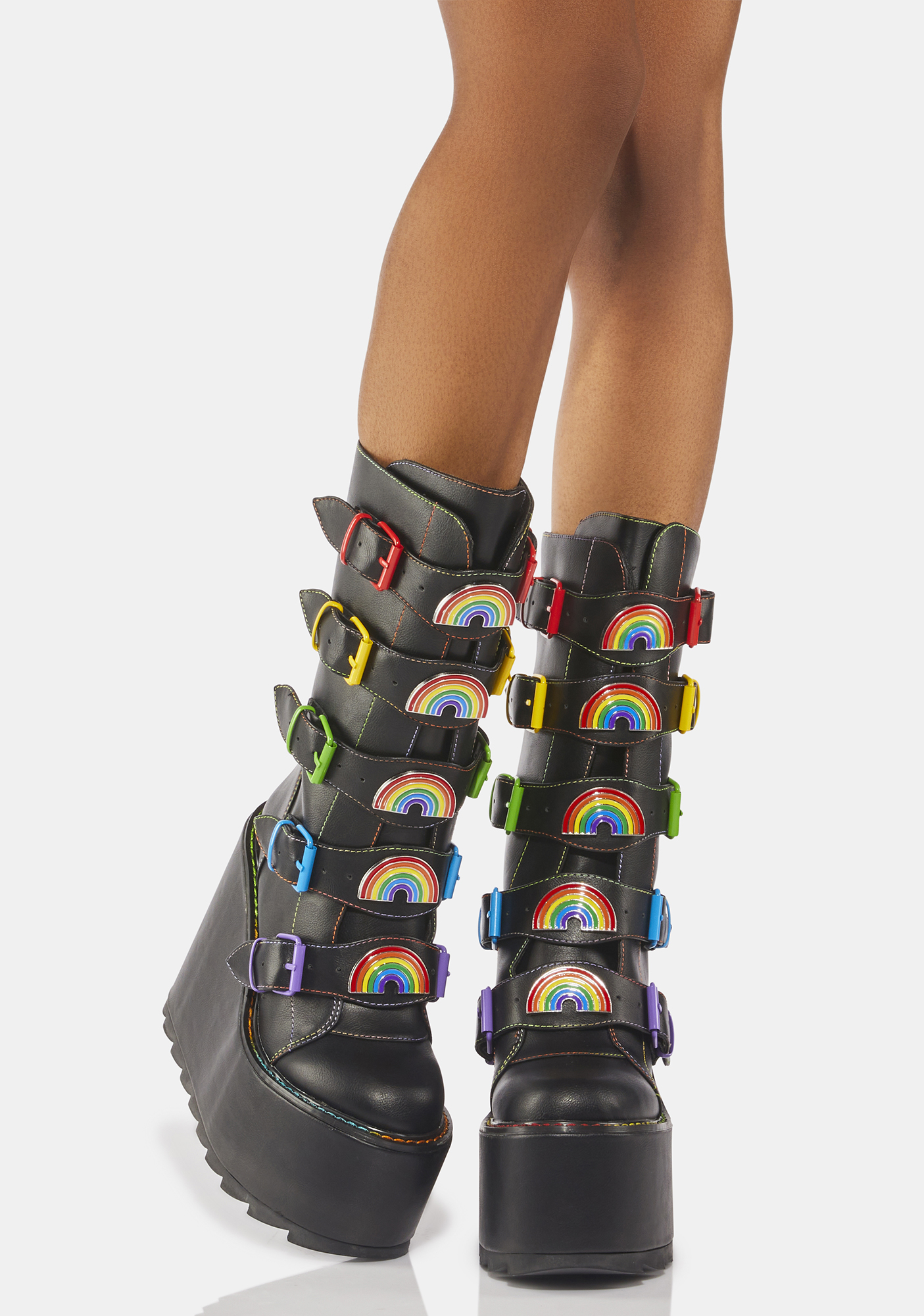 Dune Rainbow Platform Boots
