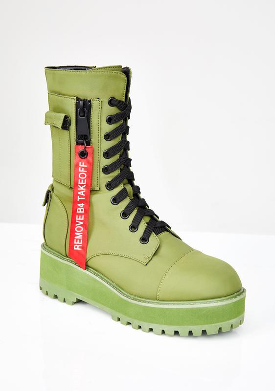 fly zone platform boots