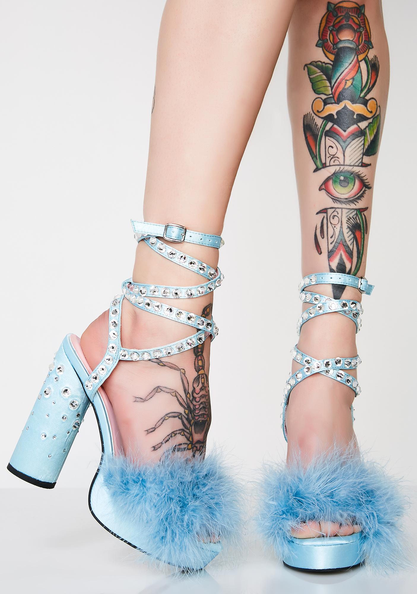 dolls kill butterfly heels