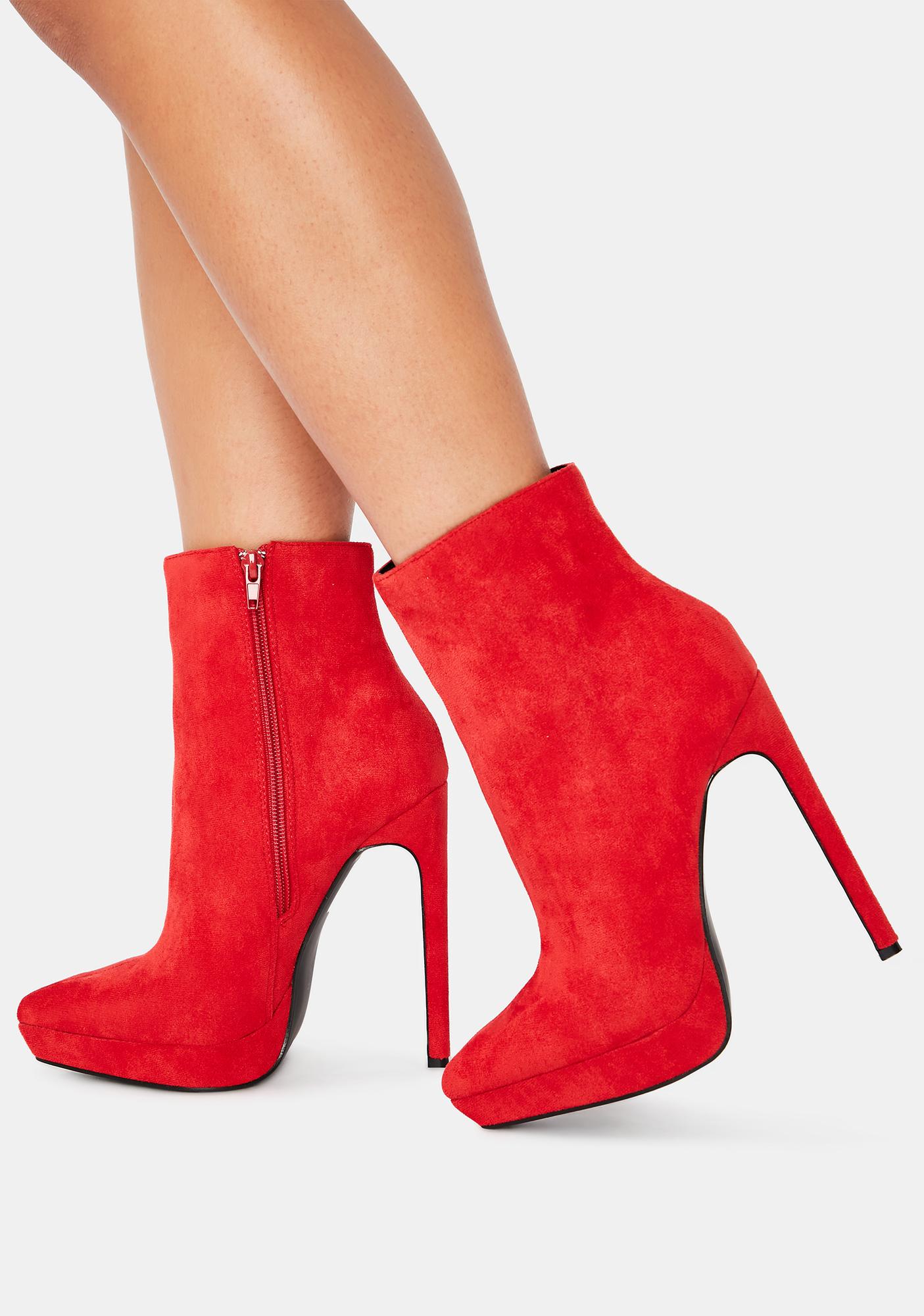 pointed toe bootie heels