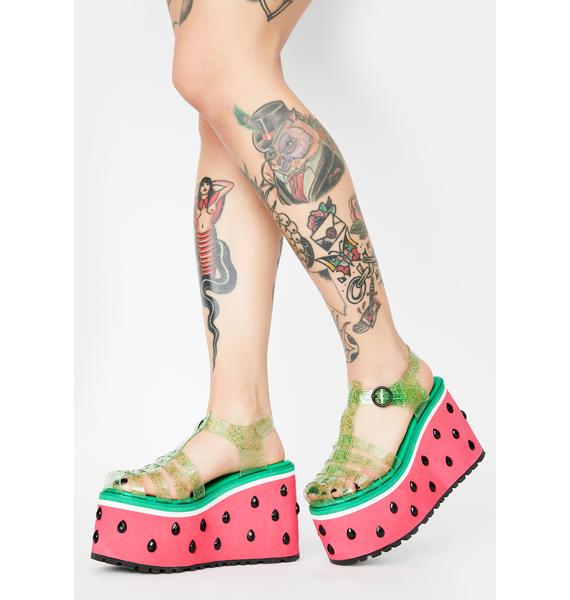 sugar platform sandals