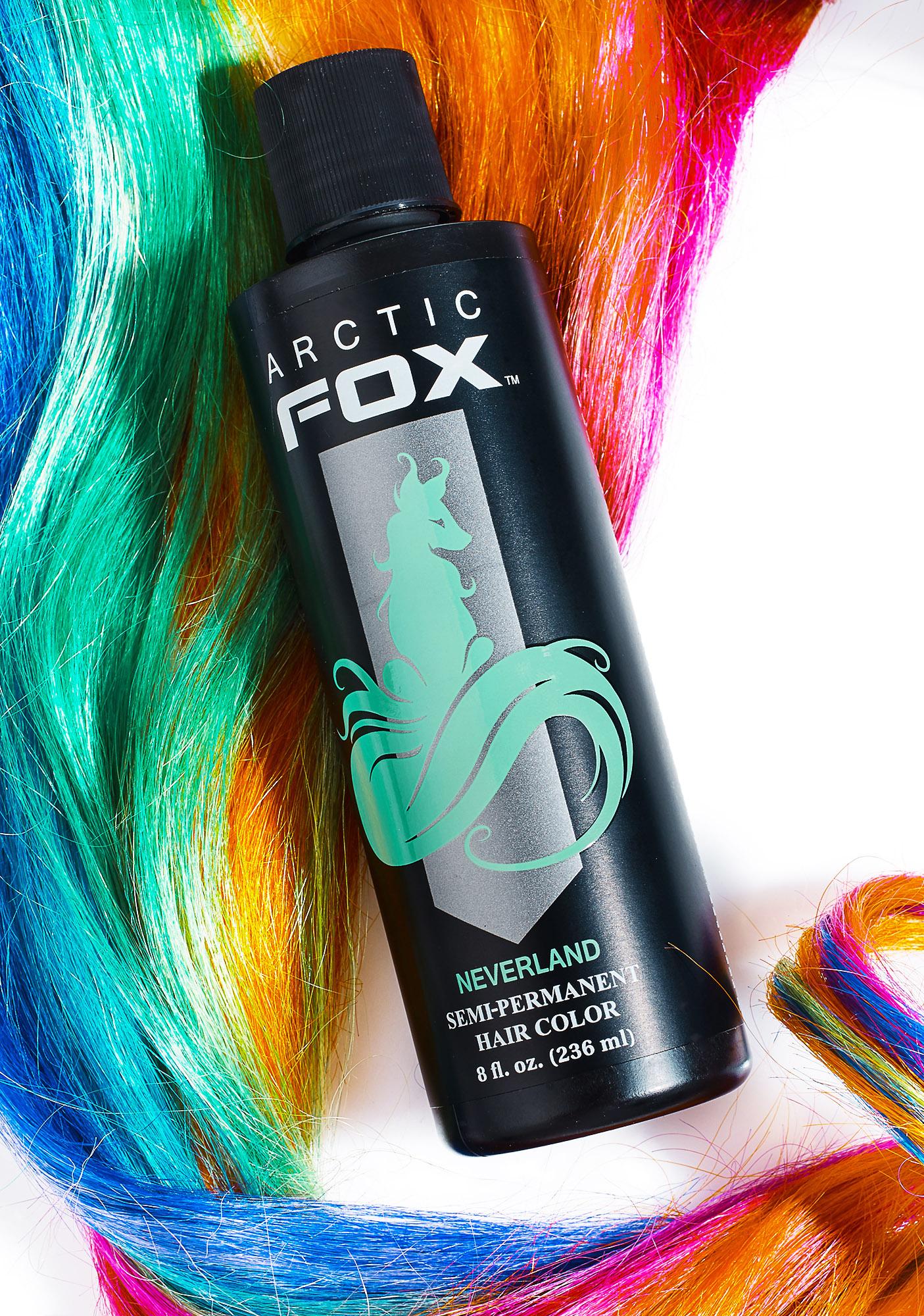 Arctic Fox Hair Dye Colour Chart