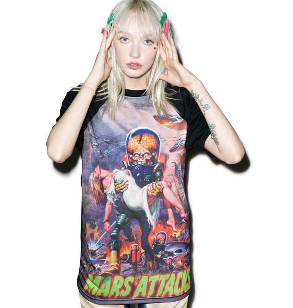 Kreepsville 666 Mars Attacks B Movie Babe Tee | Dolls Kill