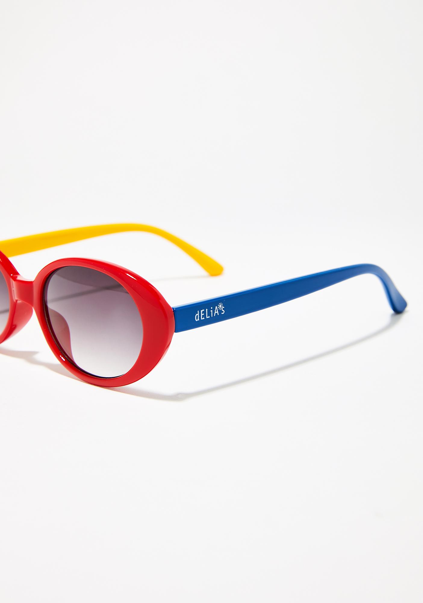 color block sunglasses