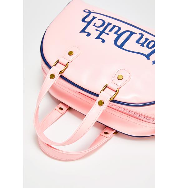 von dutch bowling bag pink