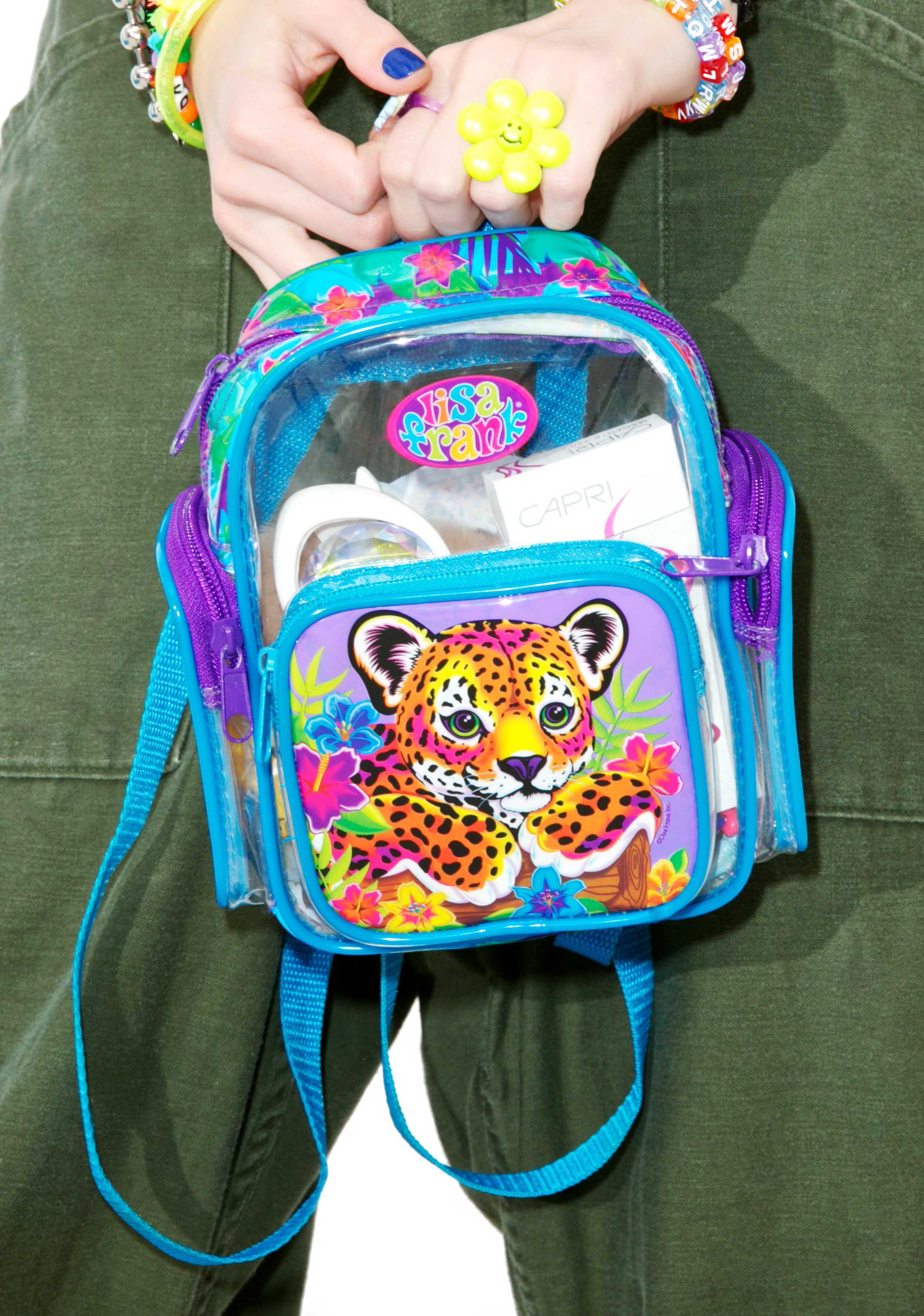 lisa frank backpack 90s