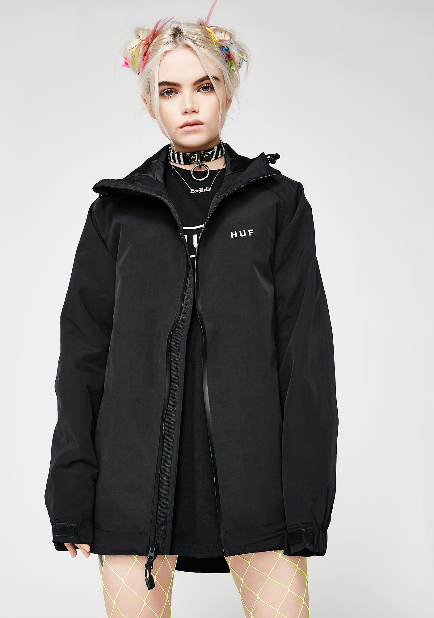 huf standard shell jacket white