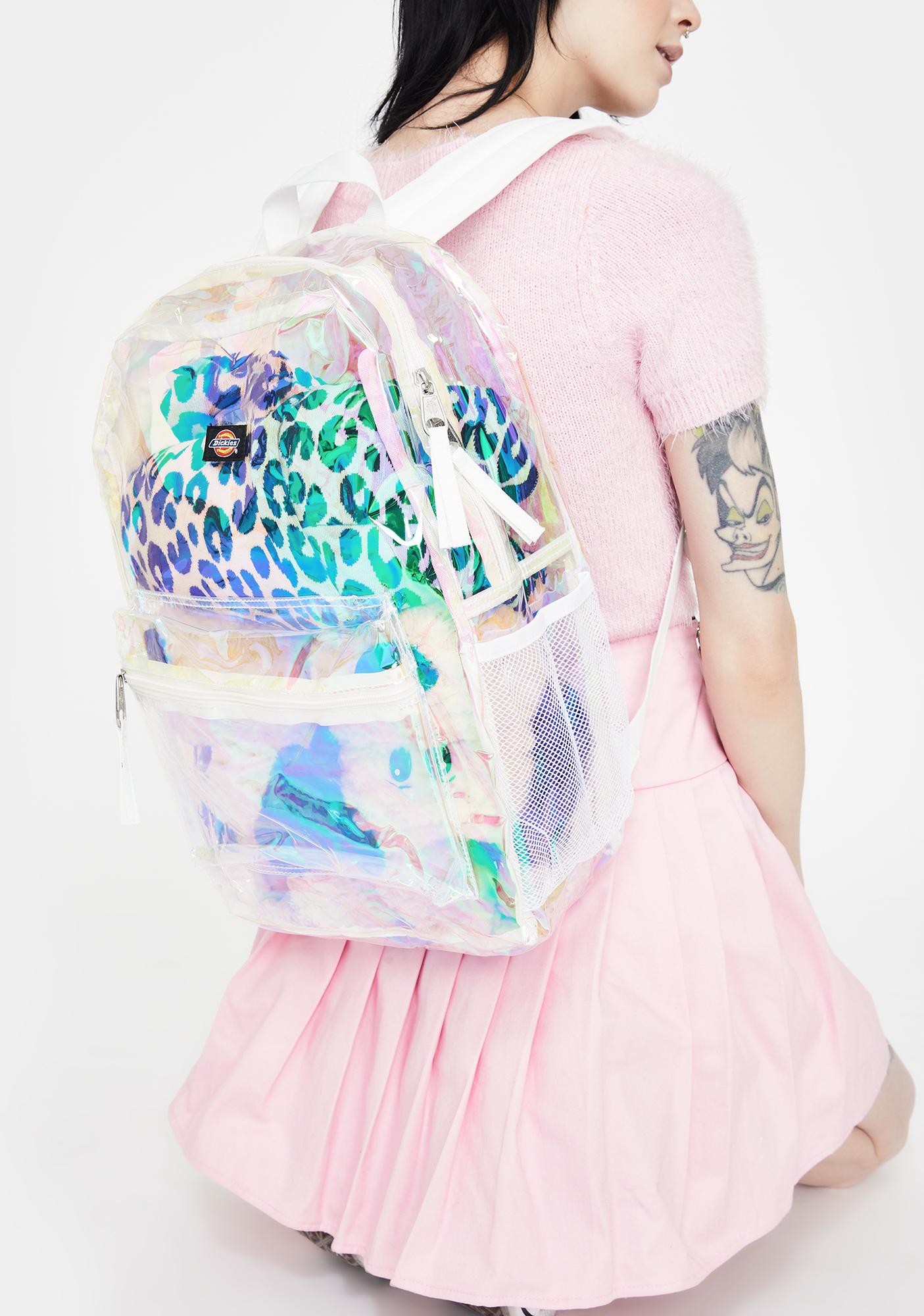 Dickies Iridescent All Clear Backpack Dolls Kill