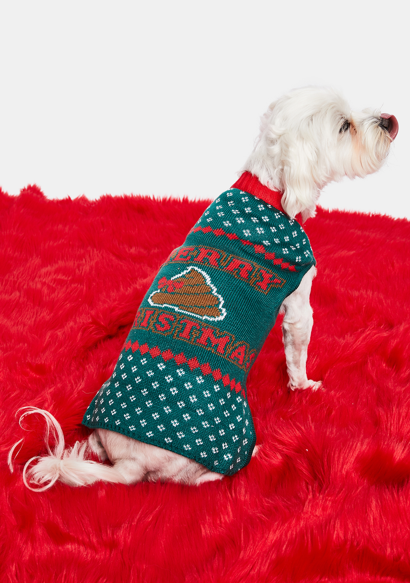 Tipsy Elves Little Present Dog Sweater Dolls Kill