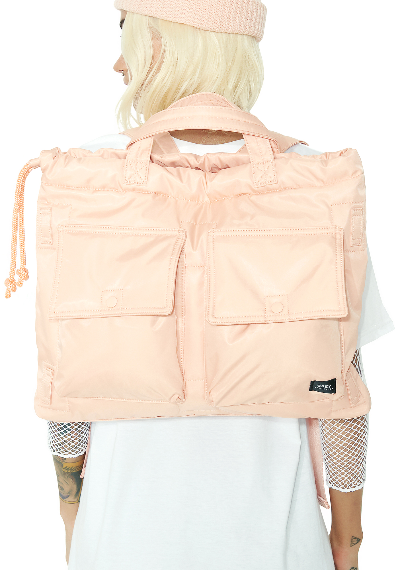 backpack with detachable bag
