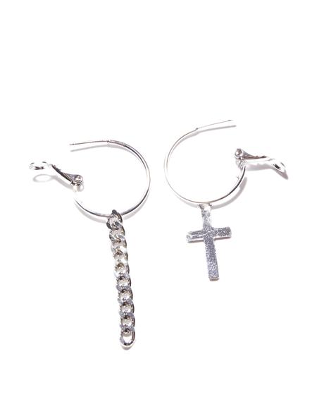 Crossin' Lines Mismatch Earrings